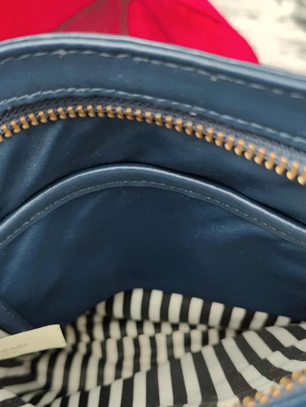 Kate Spade Leather Trim Crossbody